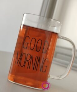 ماگ و لیوان پیرکس GOOD MORNING دسته دار