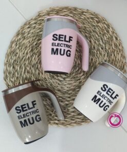 ماگ همزن دار درب دار self stirring mug