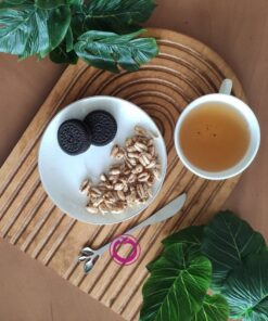 کارد طرح برگ نقره ای