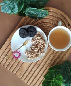 چنگال طرح برگ طلایی کوتاه ۶ عددی