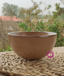 کاسه سوپ خوری سرامیکی طرح اسلیمی