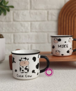 ماگ طرح گاو مدل cute cow